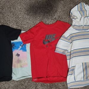 Nike Red Short Sleeve Tee Casual Wear